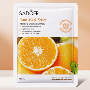 SADOER PLANT MASK SERIES VITAMIN C BRIGHTENING MASK