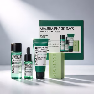 SOME BY MI AHA-BHA-PHA 30DAYS MIRACLE TRAVEL KIT (4-PIECE STARTER PACK)