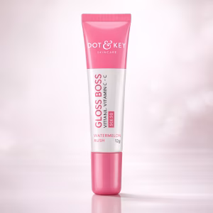 DOT & KEY GLOSS BOSS VITAMIN C + E LIP BALM WITH SPF 30+ 12G - WATERMELON RUSH