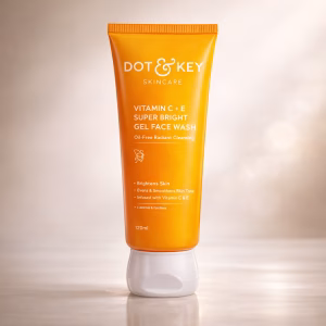 DOT & KEY VITAMIN C + E SUPER BRIGHT GEL FACE WASH 100ML