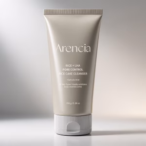 ARENCIA RICE + LHA PORE CONTROL RICE CAKE CLEANSER - 150 G