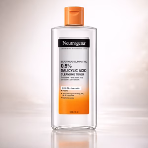 NEUTROGENA BLACKHEAD ELIMINATING 0.5% SALICYLIC ACID CLEANSING TONER - 200 ML