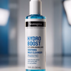 NEUTROGENA HYDRO BOOST WITH HYALURONIC ACID SOOTHING MILK CLEANSER FRAGRANCE FREE - 230 ML