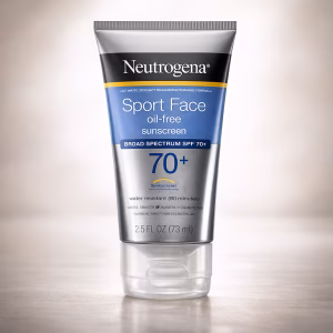 NEUTROGENA SPORT FACE OIL FREE LOTION SUNSCREEN BROAD SPECTRUM SPF 70+ - 73 ML