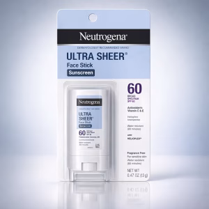 NEUTROGENA ULTRA SHEER FACE STICK SUNSCREEN SPF 60 - 13 G