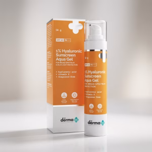 THE DERMA CO 1% HYALURONIC SUNSCREEN SPF 50 PA++++ - 50 G