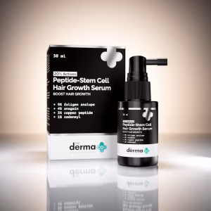 THE DERMA CO 20% ACTIVES PEPTIDE STEM CELL HAIR GROWTH SERUM