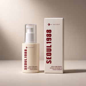 SEOUL 1988 SERUM RETINAL LIPOSOME 2 PERCENT AND BLACK GINSENG 30ML