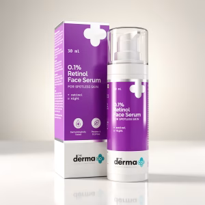 THE DERMA CO 0.1% RETINOL SERUM (30ML)