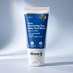 THE DERMA CO PORE MINIMIZING FACE WASH WITH CLAY, 1% NIACINAMIDE & 2% PHA