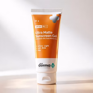 THE DERMA CO ULTRA MATTE SUNSCREEN GEL SPF 60 PA++++ (50G)